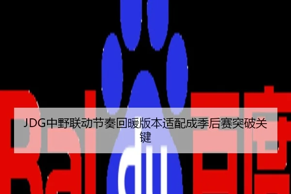 JDG中野联动节奏回暖版本适配成季后赛突破关键
